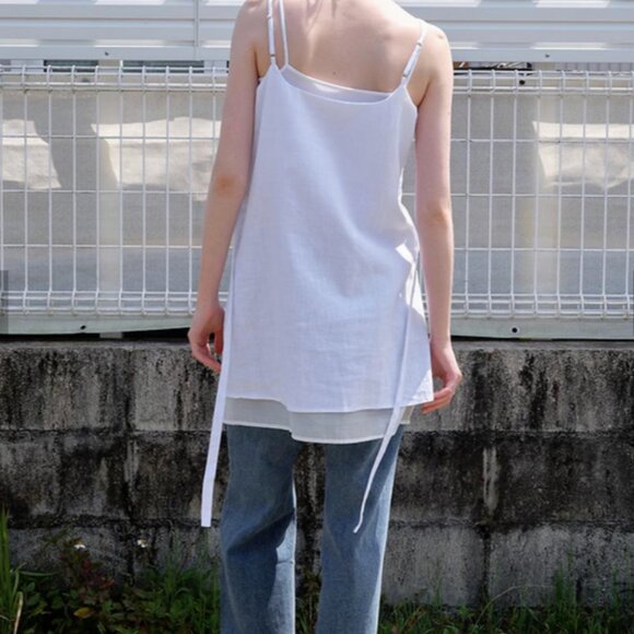 Chic Blue Spaghetti Strap Mini Dress - Picture 3 of 3